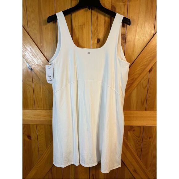 Xersion Everultra-Lite Sleeveless Tennis Dress Size XL White nwt (0246) - Picture 4 of 6